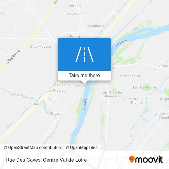 Rue Des Caves map