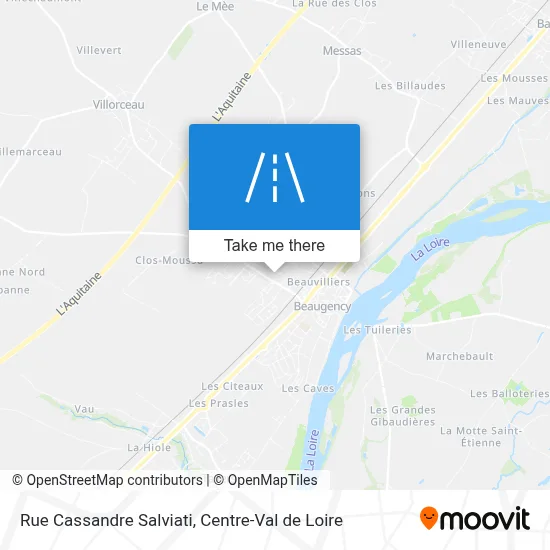 Rue Cassandre Salviati map