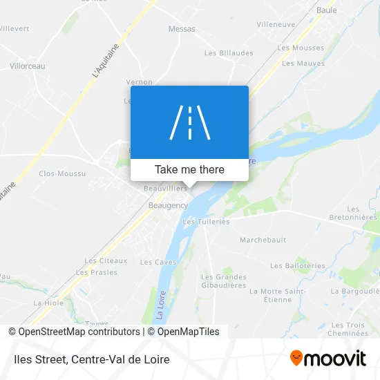 Rue Des Iles map