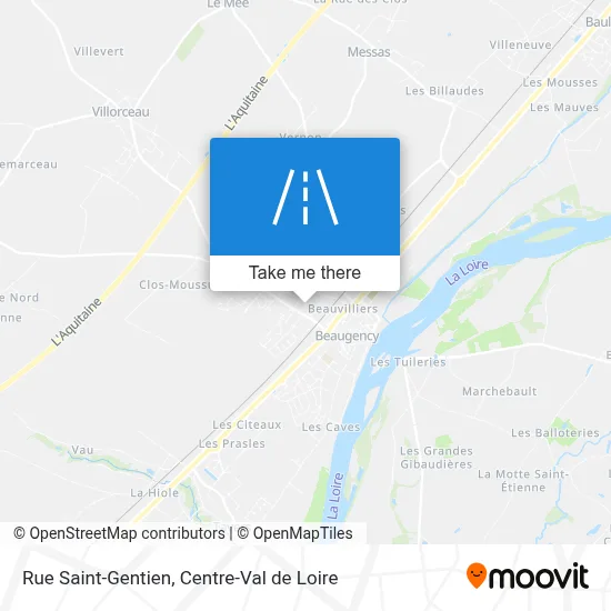 Rue Saint-Gentien map