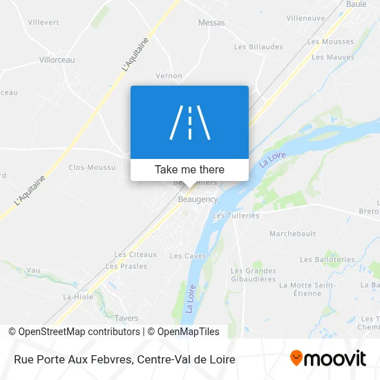 Rue Porte Aux Febvres map