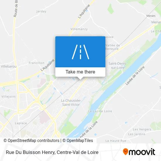 Rue Du Buisson Henry map