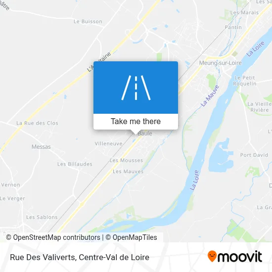 Rue Des Valiverts map