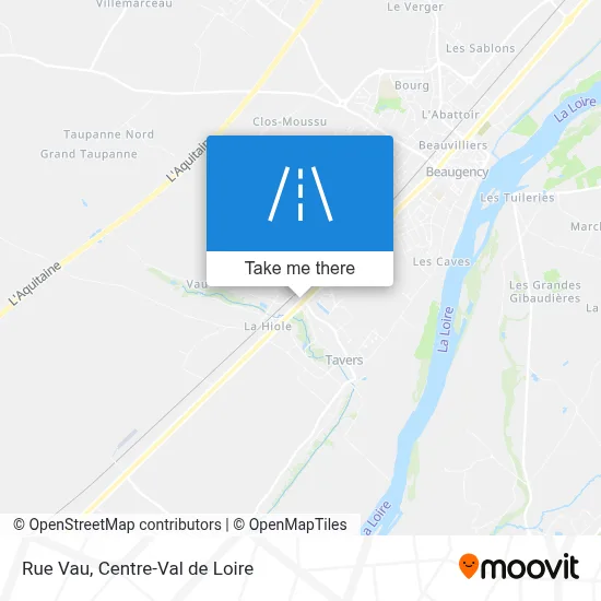 Rue Vau map