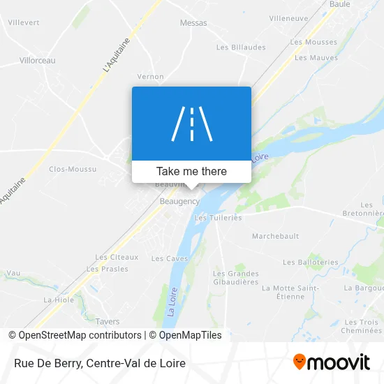 Rue De Berry map