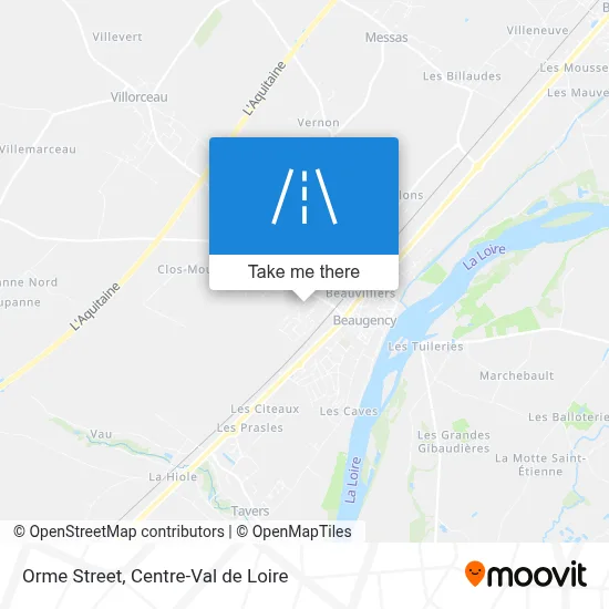 Rue De L'Orme map