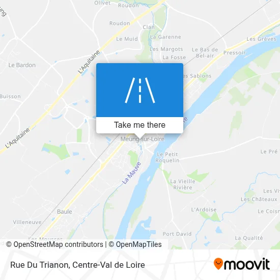 Rue Du Trianon map