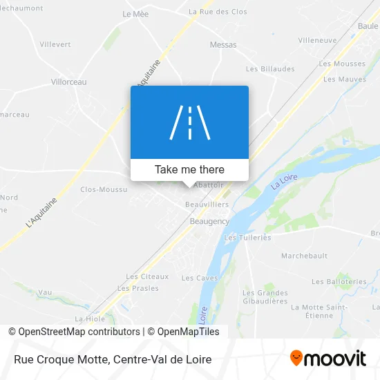 Rue Croque Motte map