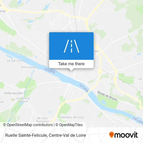 Ruelle Sainte-Felicule map