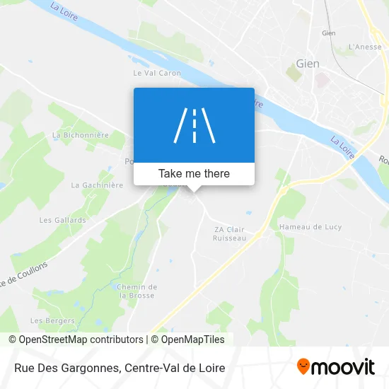 Rue Des Gargonnes map