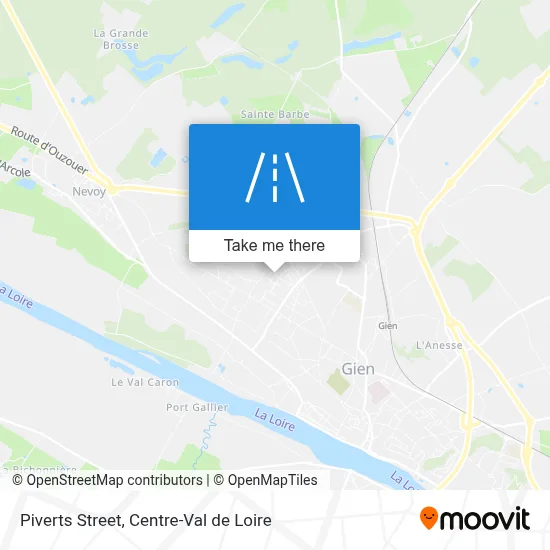 Rue Des Piverts map