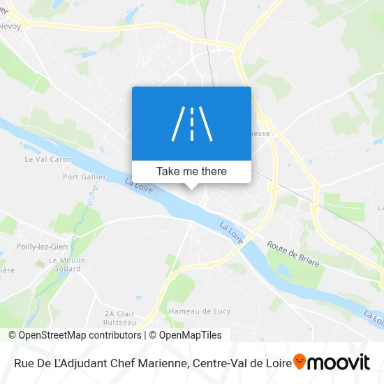 Rue De L'Adjudant Chef Marienne map
