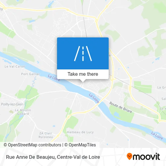 Rue Anne De Beaujeu map
