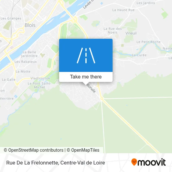 Rue De La Frelonnette map