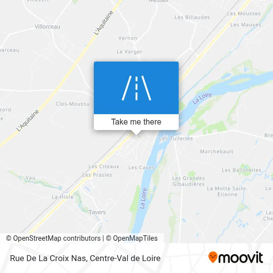 Rue De La Croix Nas map