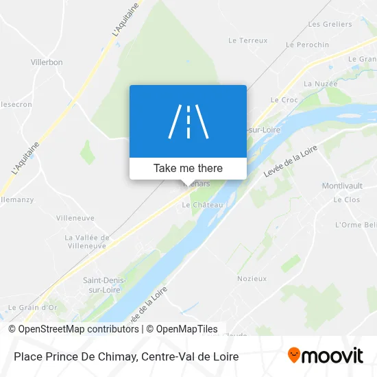 Place Prince De Chimay map