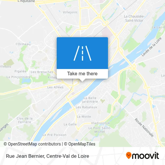Rue Jean Bernier map