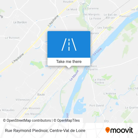 Rue Raymond Piednoir map