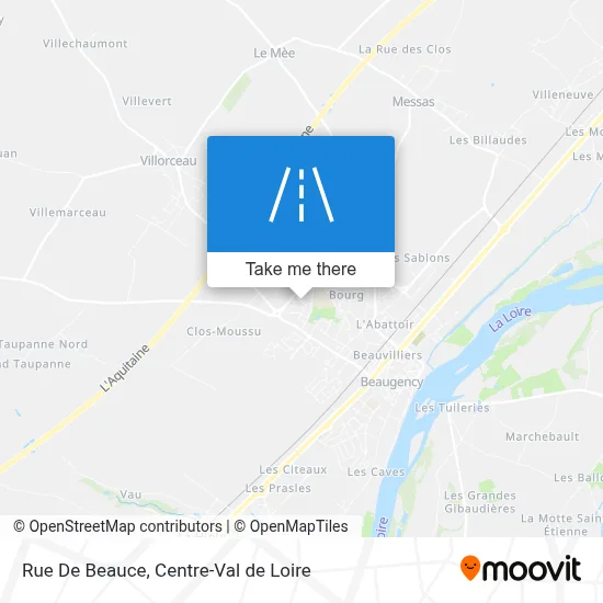 Rue De Beauce map