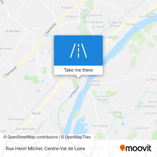 Rue Henri Michel map