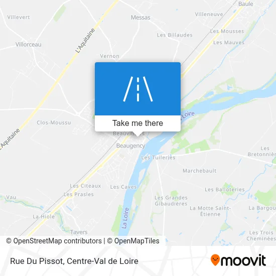 Rue Du Pissot map