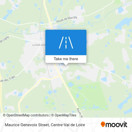 Rue Maurice Genevoix map