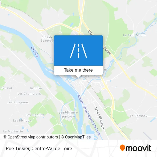 Rue Tissier map