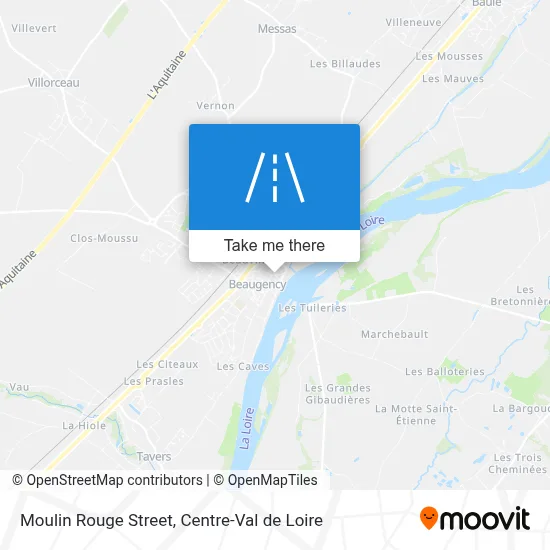 Rue Du Moulin Rouge map
