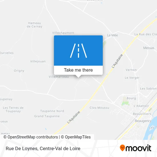 Rue De Loynes map
