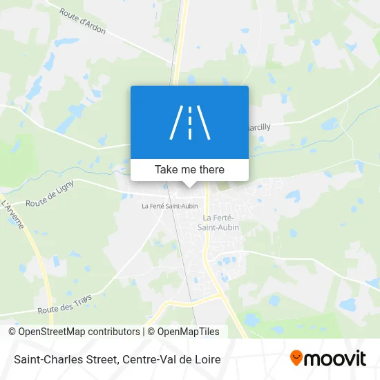 Rue Saint-Charles map