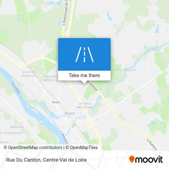 Rue Du Canton map