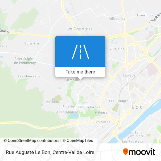 Rue Auguste Le Bon map