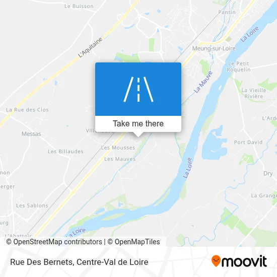 Rue Des Bernets map