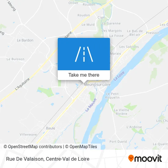 Rue De Valaison map