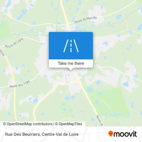 Rue Des Beurriers map
