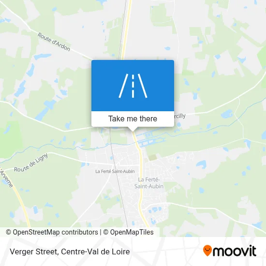 Rue Du Verger map