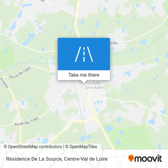 Résidence De La Source map