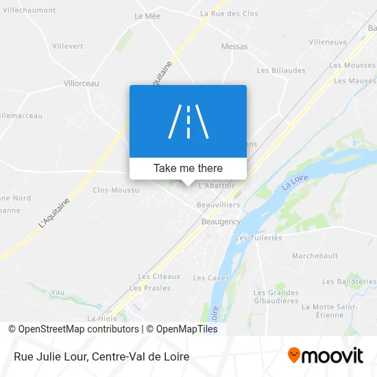 Rue Julie Lour map