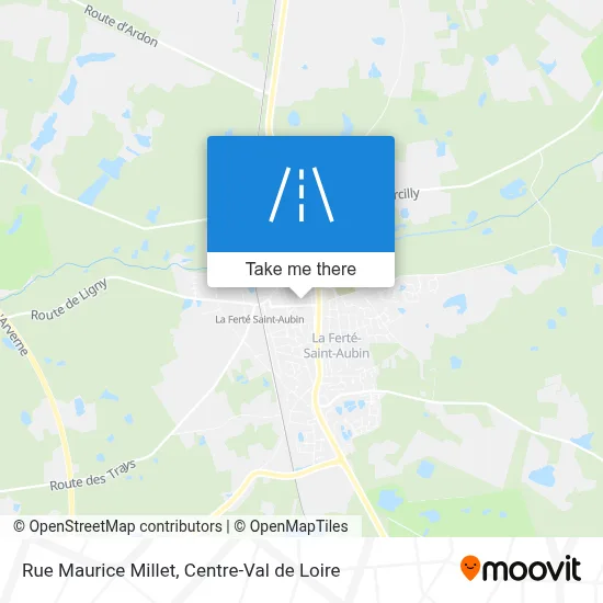 Rue Maurice Millet map
