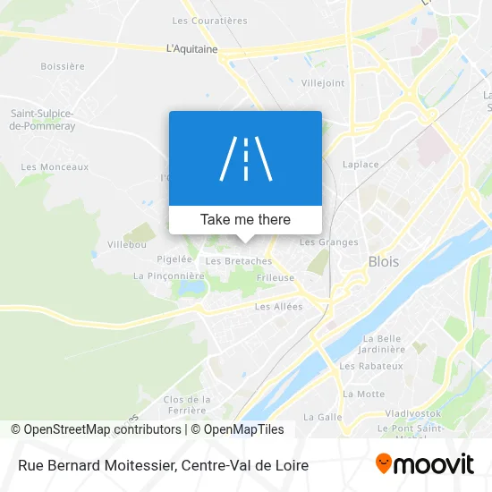 Rue Bernard Moitessier map