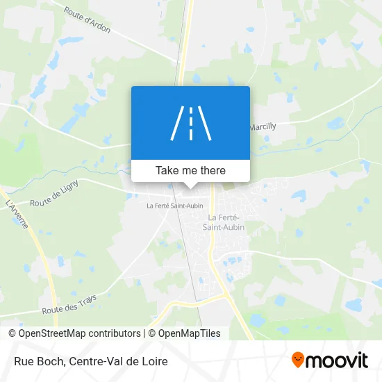 Rue Boch map
