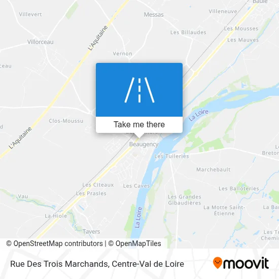 Rue Des Trois Marchands map