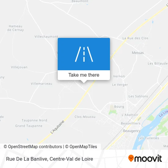 Rue De La Banlive map