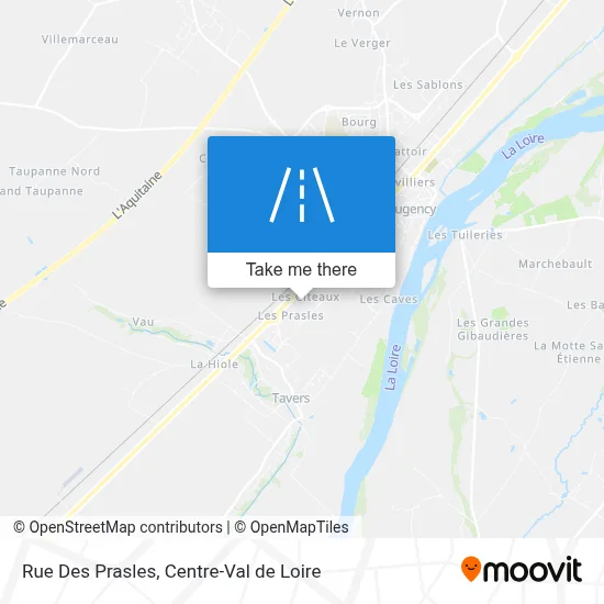 Rue Des Prasles map