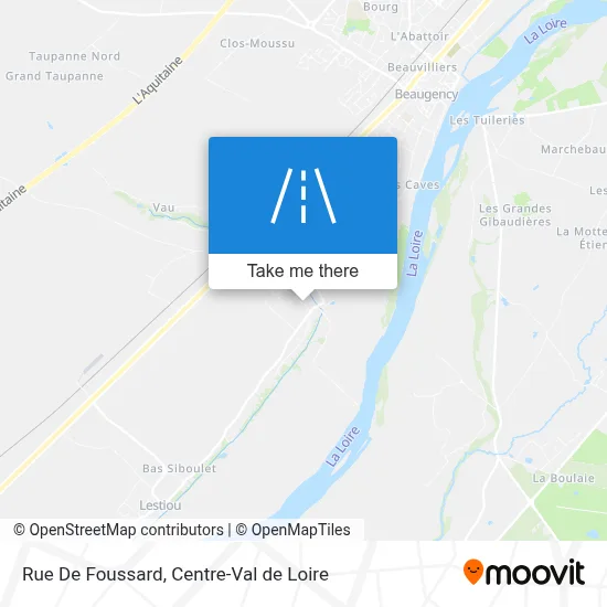 Rue De Foussard map