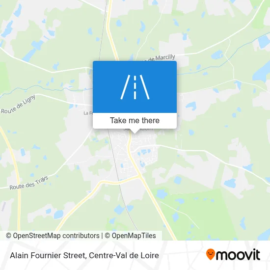 Rue Alain Fournier map
