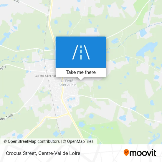 Rue Des Crocus map