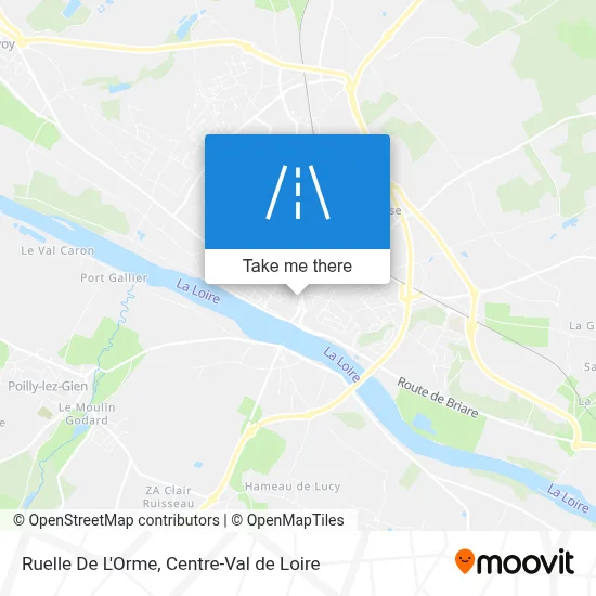 Ruelle De L'Orme map
