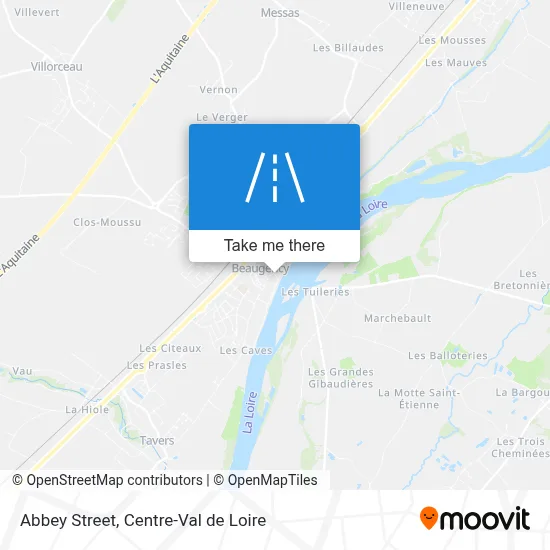 Rue De L'Abbaye map