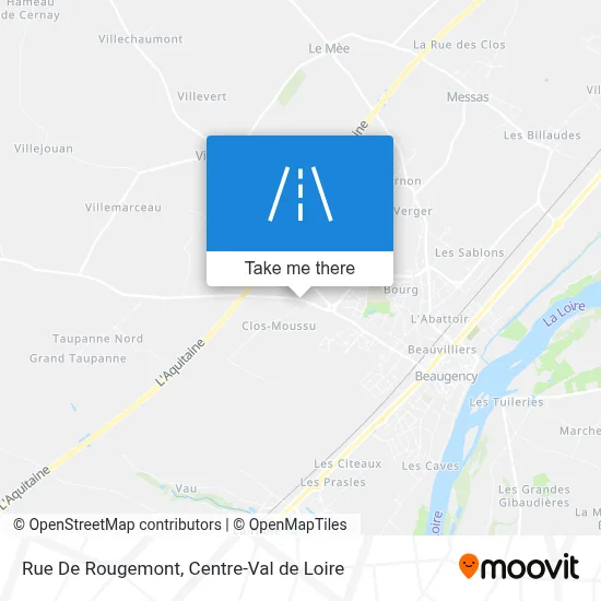 Rue De Rougemont map
